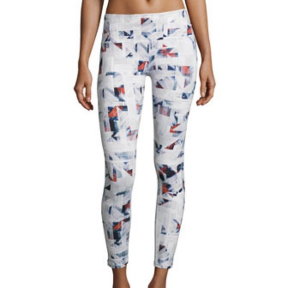 Varley Pants - VARLEY Hayworth 7/8 Tights Leggings in Multi-Print